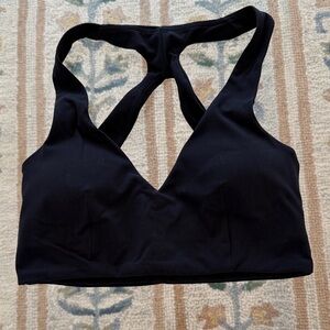 Alphalete Black Sports Bra for Women